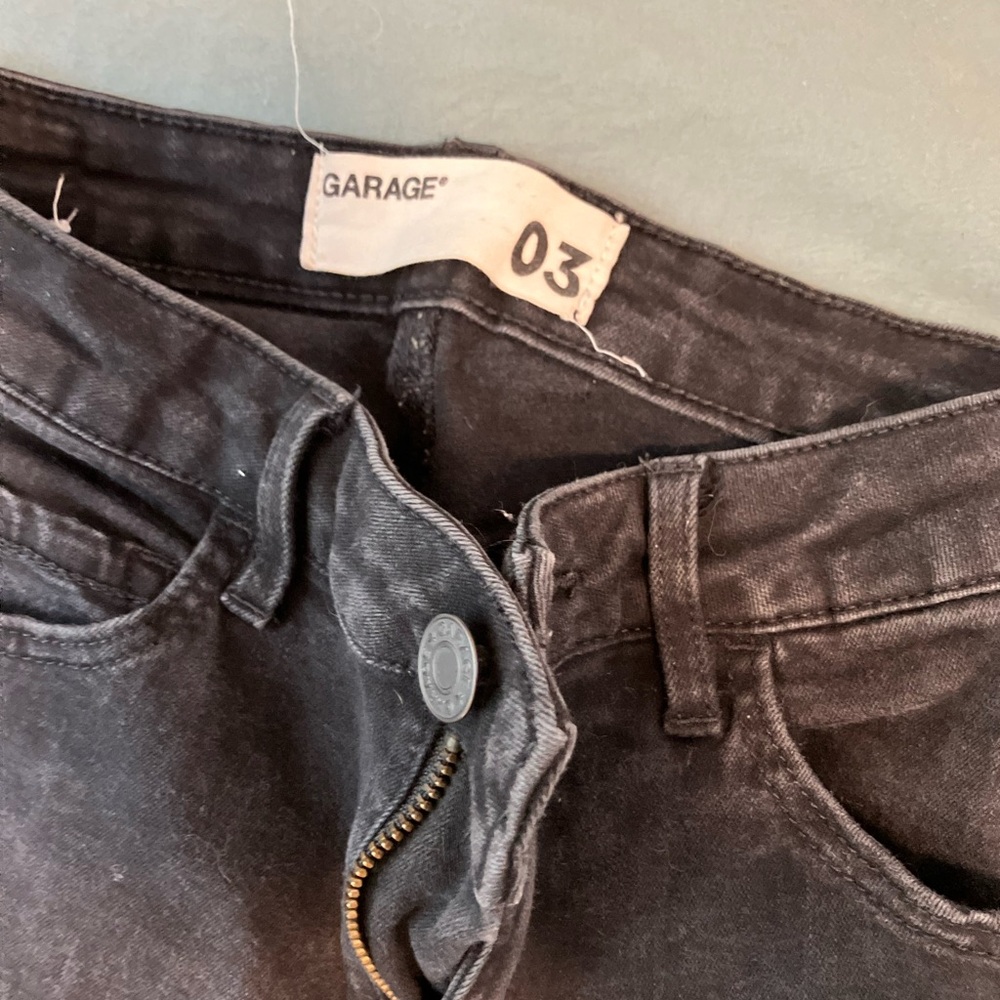 Garage Charcoal Denim Pants